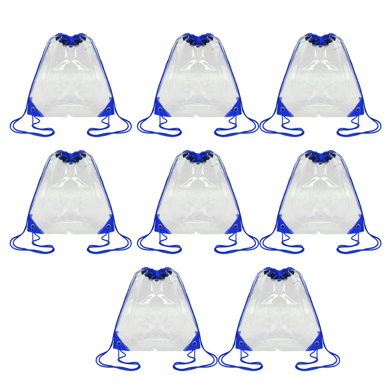 Ultimate Stylish Clear Drawstring Pack | PVC material Fashionable Transparent Travel Backpack | RAHEEV®